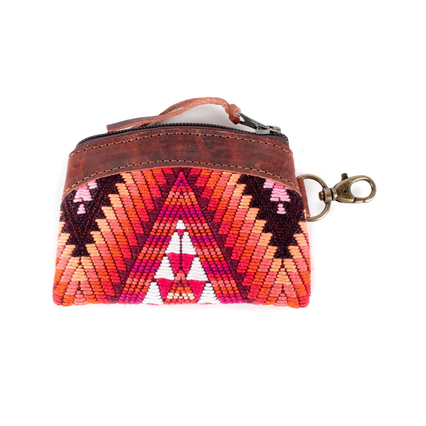 COIN PURSE - OOAK HUIPIL - COPPER - NO. 17652