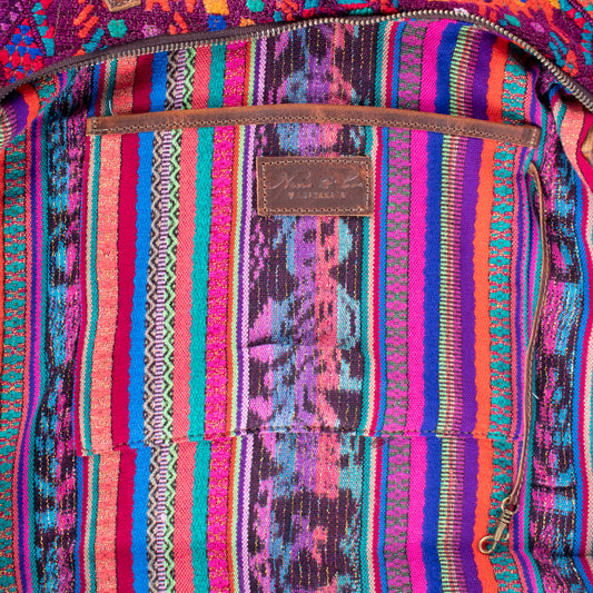 PENELOPE BAG - OOAK HUIPIL - HONEY - NO. 17660