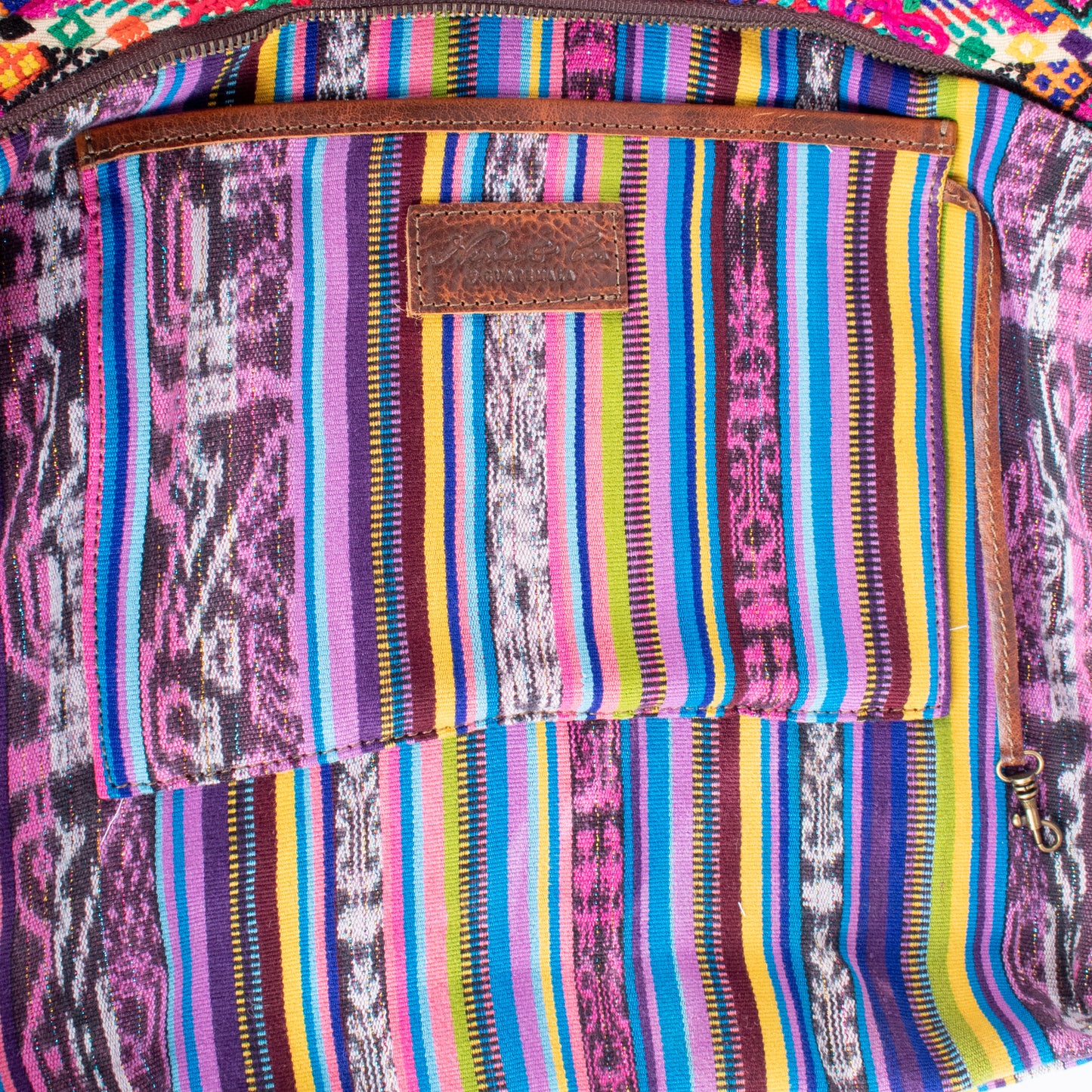 PENELOPE BAG - OOAK HUIPIL - HONEY - NO. 17664 **SHIP WINDOW**