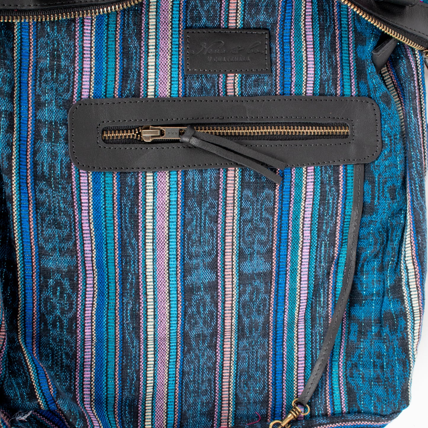 THE MEDIUM PERFECT BAG - OOAK HUIPIL - BLACK - NO. 17713