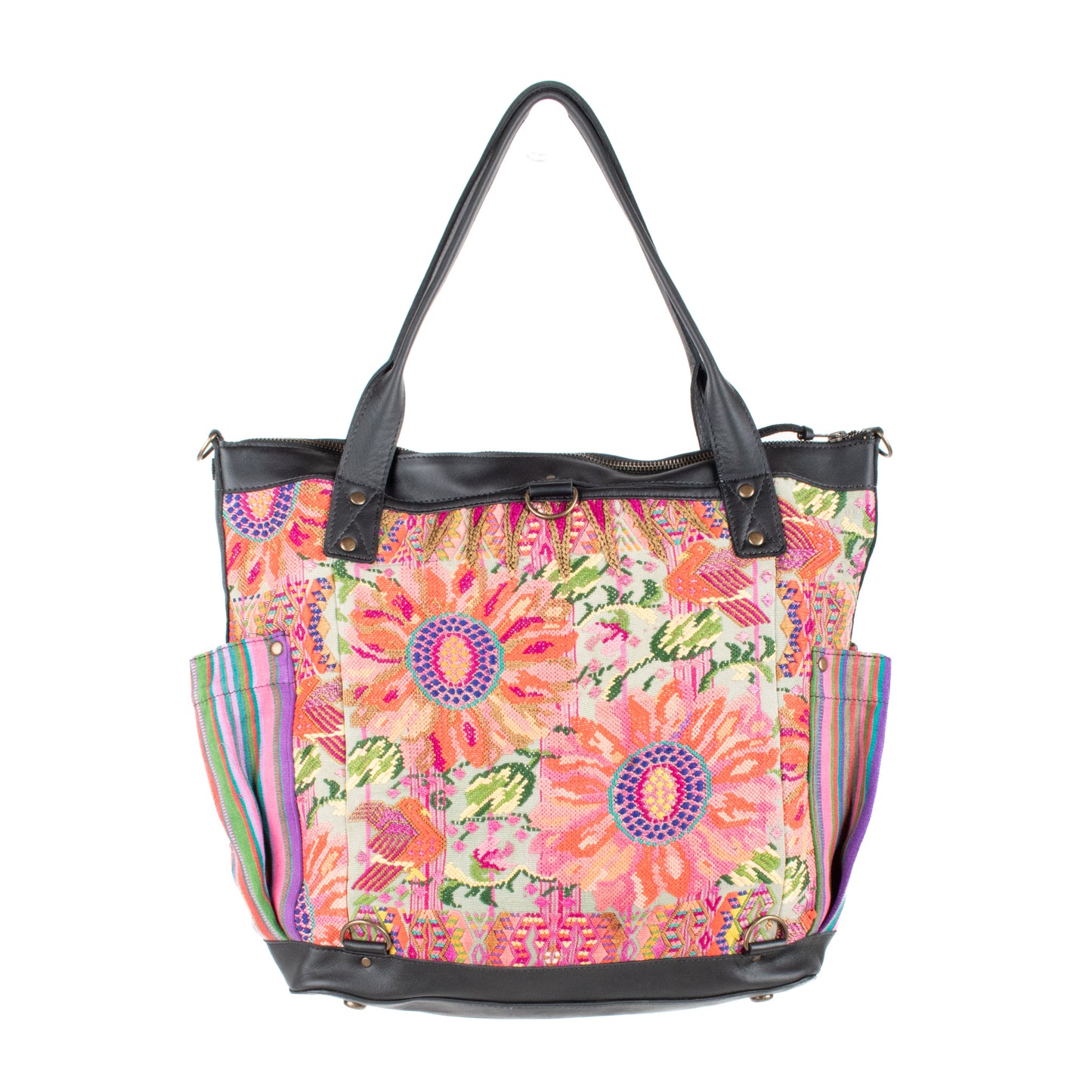 THE PERFECT BAG - OOAK HUIPIL - BLACK - NO. 17715