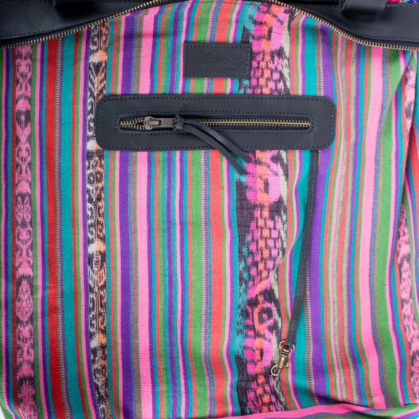 THE PERFECT BAG - OOAK HUIPIL - BLACK - NO. 17715