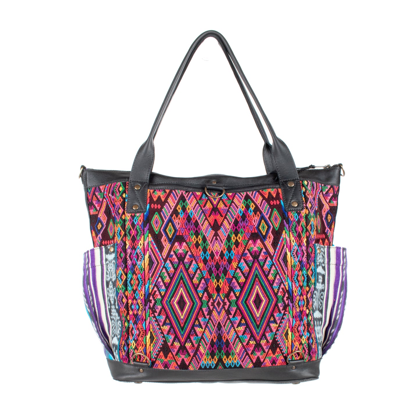 THE PERFECT BAG - OOAK HUIPIL - BLACK - NO. 17716