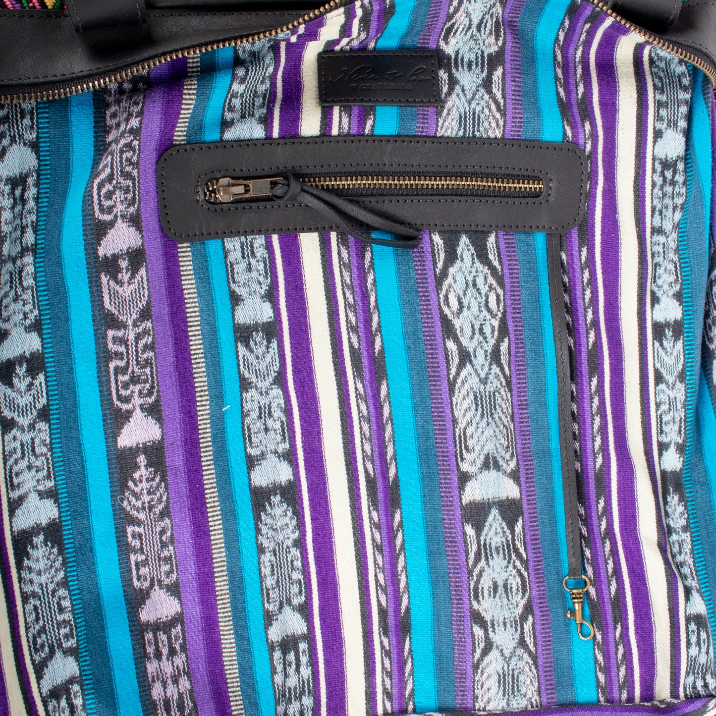 THE PERFECT BAG - OOAK HUIPIL - BLACK - NO. 17716