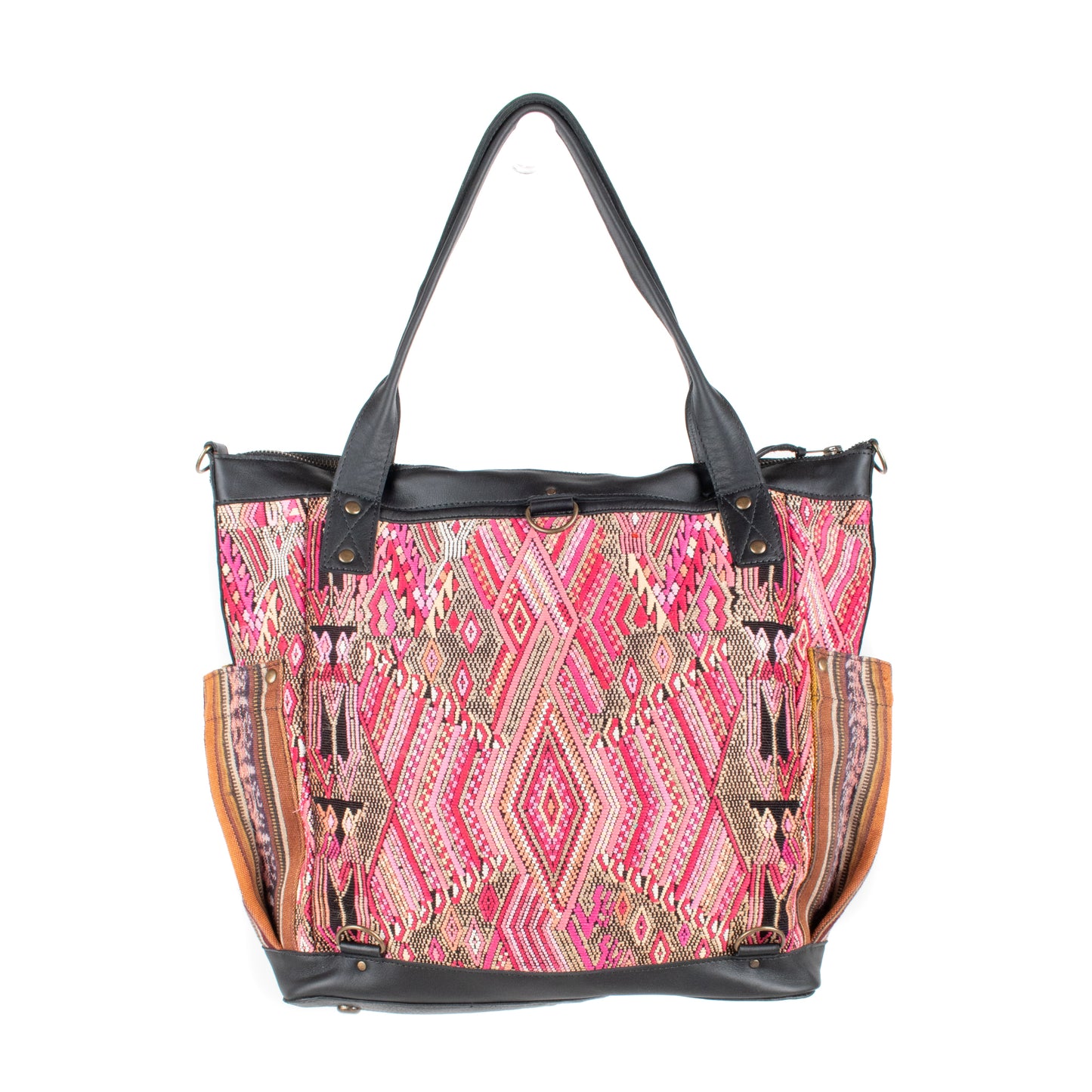 THE PERFECT BAG - OOAK HUIPIL - BLACK - NO. 17717