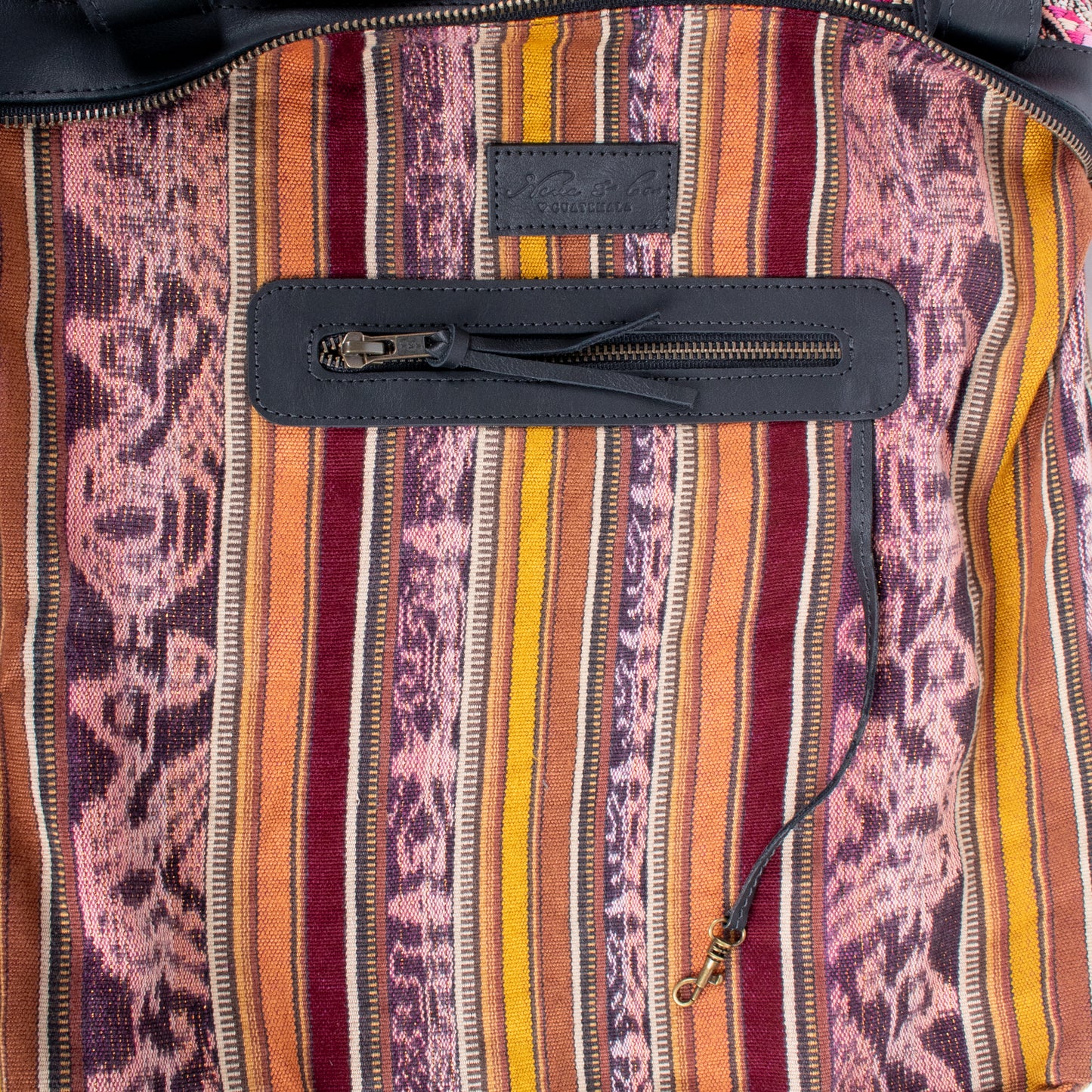 THE PERFECT BAG - OOAK HUIPIL - BLACK - NO. 17717