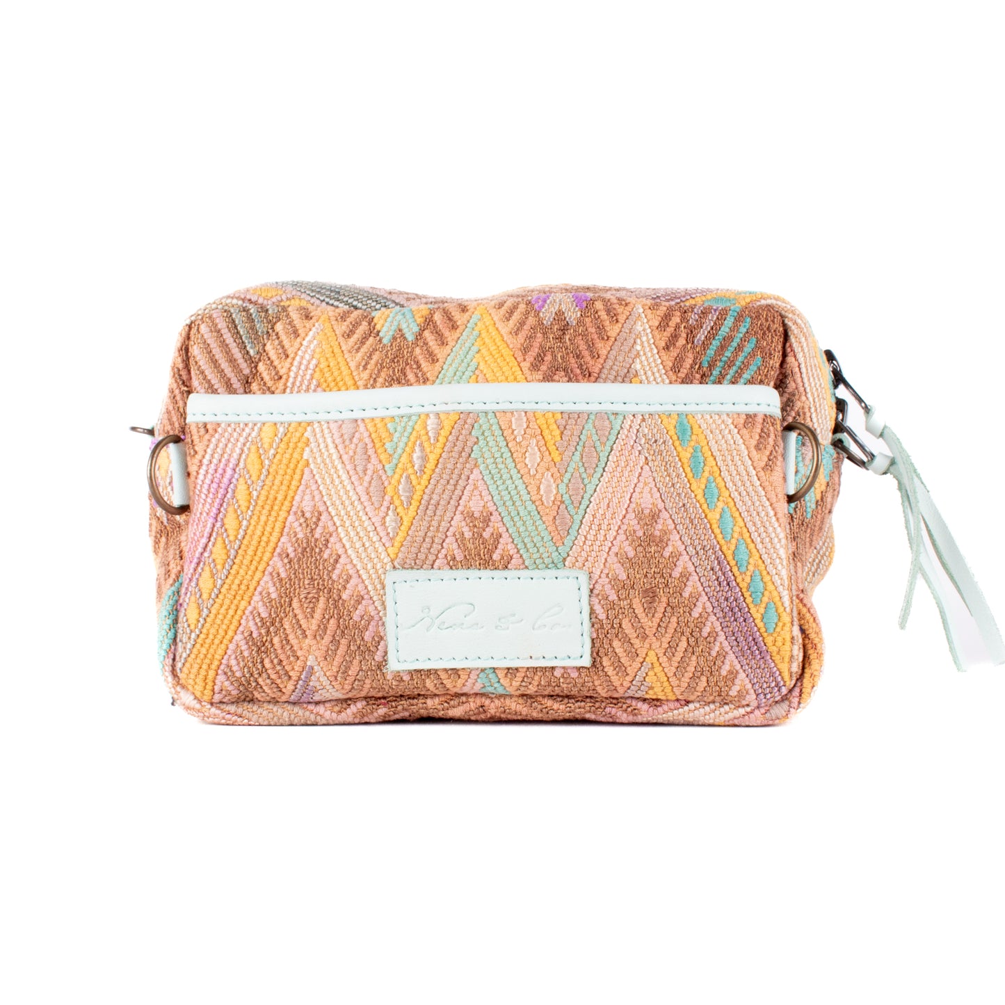 WANDER CROSSBODY SET - OOAK HUIPIL - LUCITE - NO. 17866