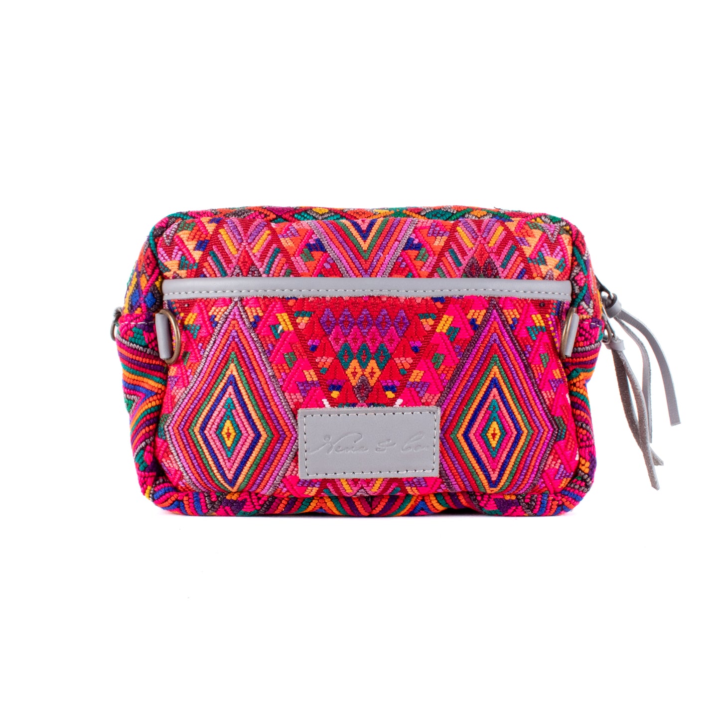 WANDER CROSSBODY SET - OOAK HUIPIL - PLATINUM - NO. 17875