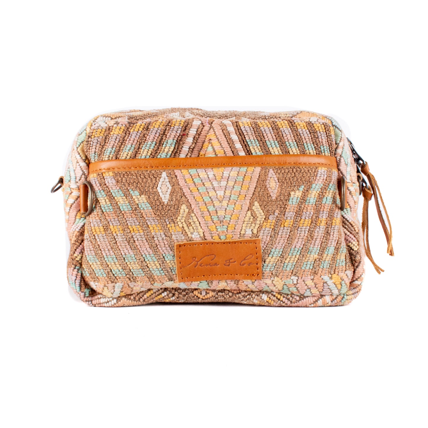 WANDER CROSSBODY SET - OOAK HUIPIL - DUNA AMARILLA - NO. 17876