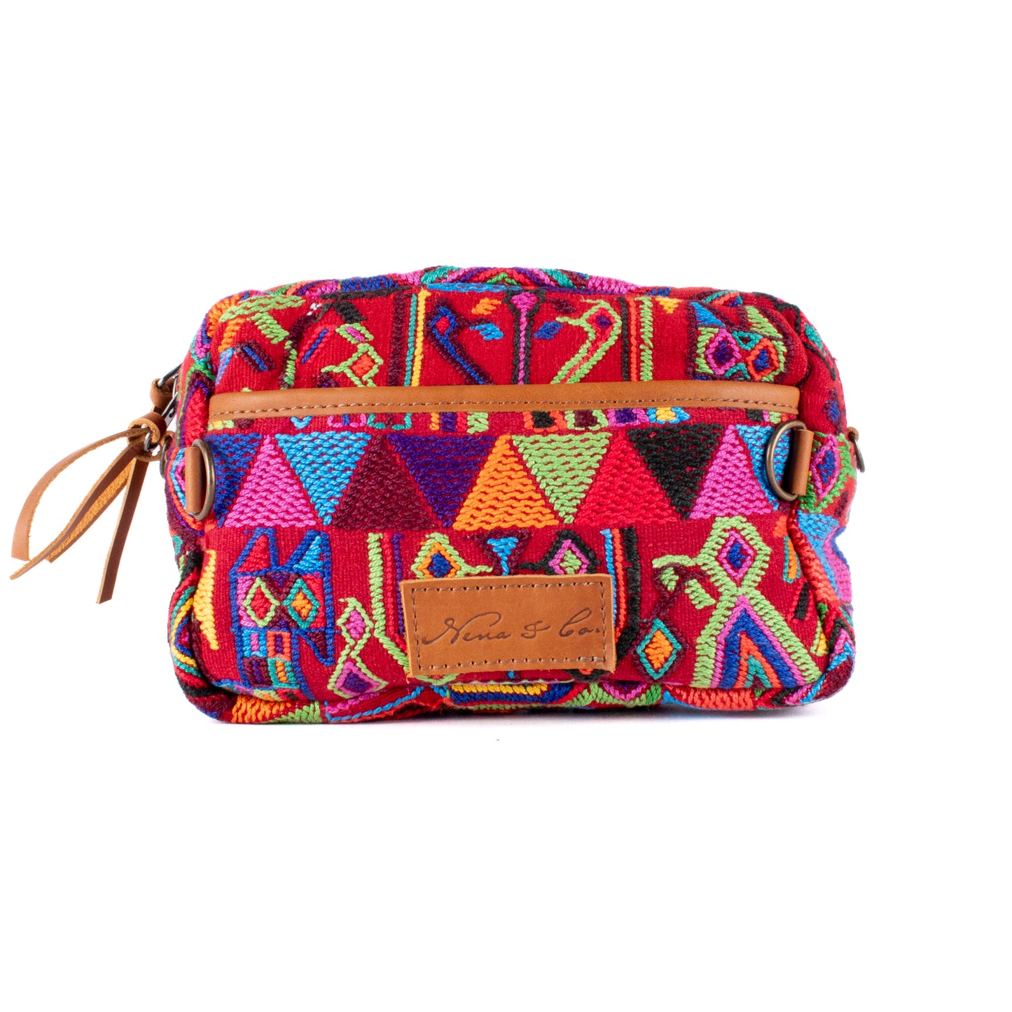 WANDER CROSSBODY SET - OOAK HUIPIL - BRANDIE - NO. 17877