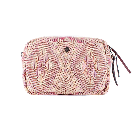 WANDER CROSSBODY SET - OOAK HUIPIL - AMARANTH - NO. 17880