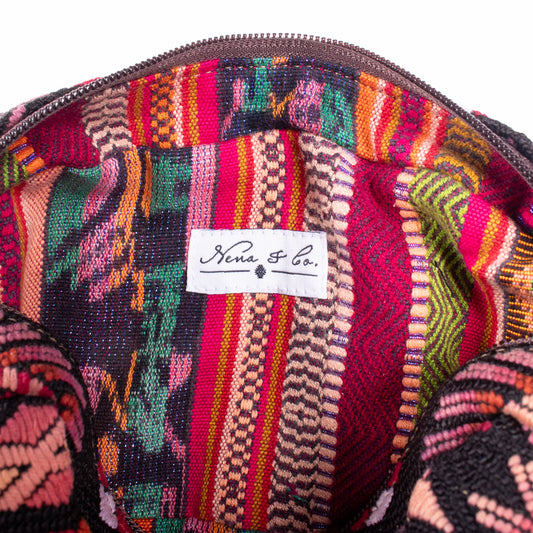 WANDER CROSSBODY SET - OOAK HUIPIL - FAWN - NO. 17911