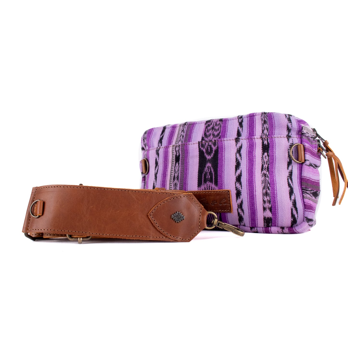 LARGE WANDER CROSSBODY BAG + STRAP SET - CORTE - CAFE - NO. 17963