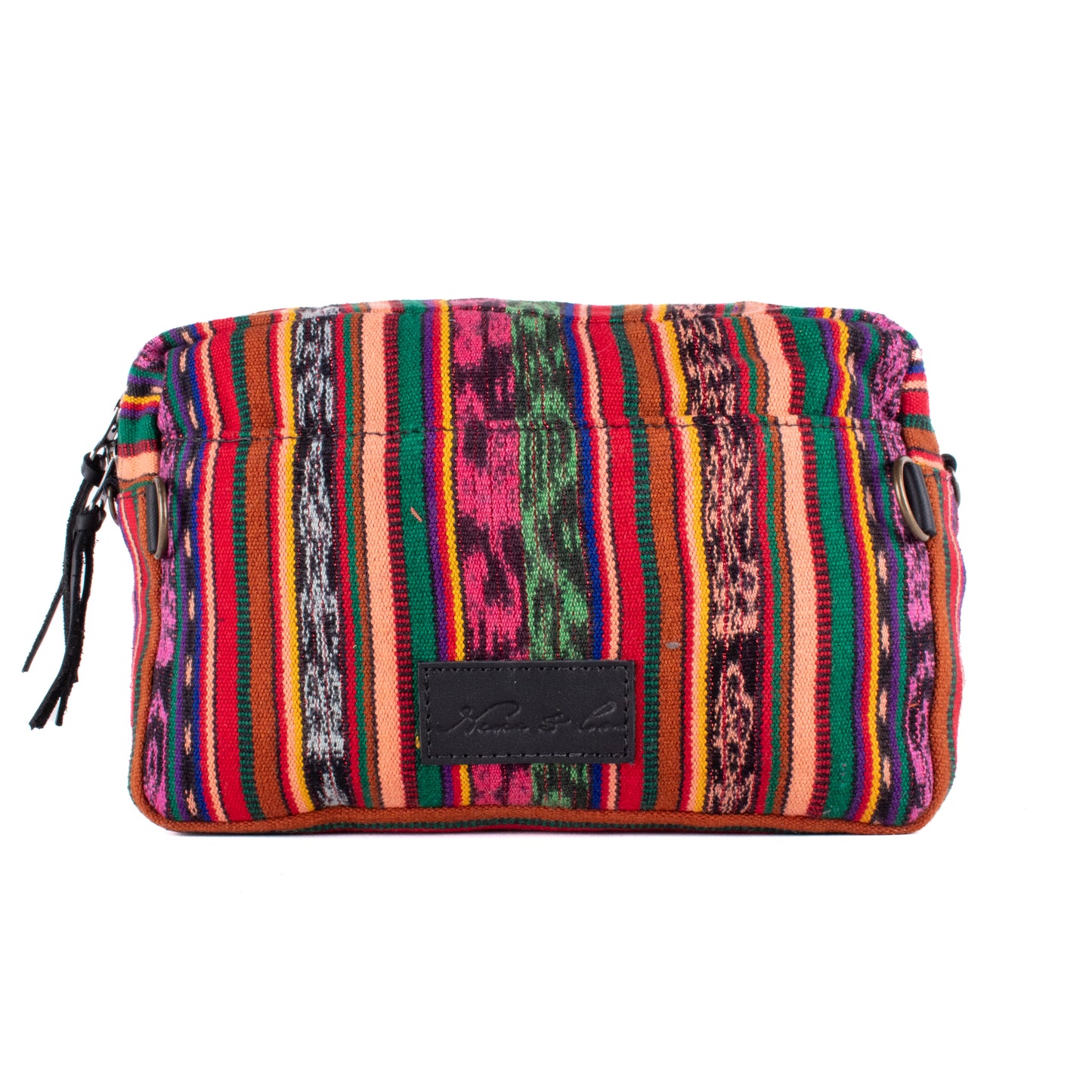 LARGE WANDER CROSSBODY BAG + STRAP SET - CORTE - BLACK - NO. 17965