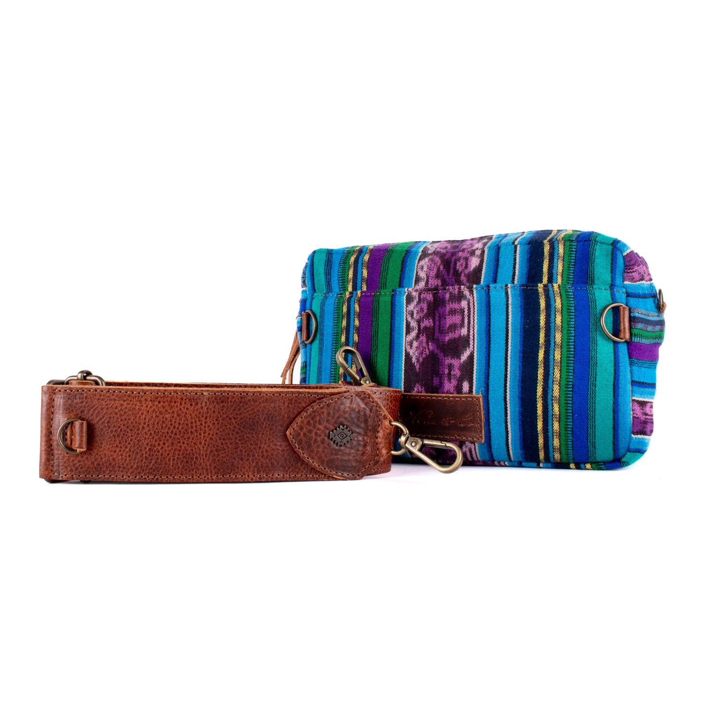 LARGE WANDER CROSSBODY BAG + STRAP SET - CORTE - HONEY - NO. 17974