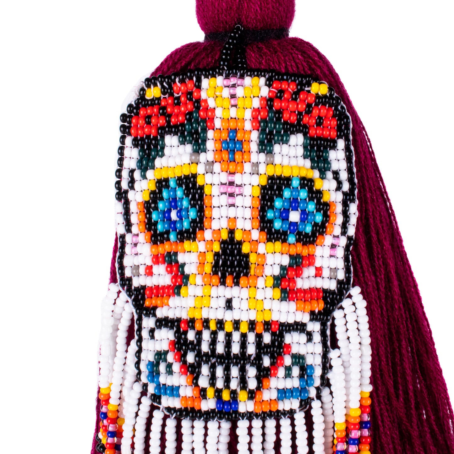 CLASSIC TASSEL - BEADED SKULL