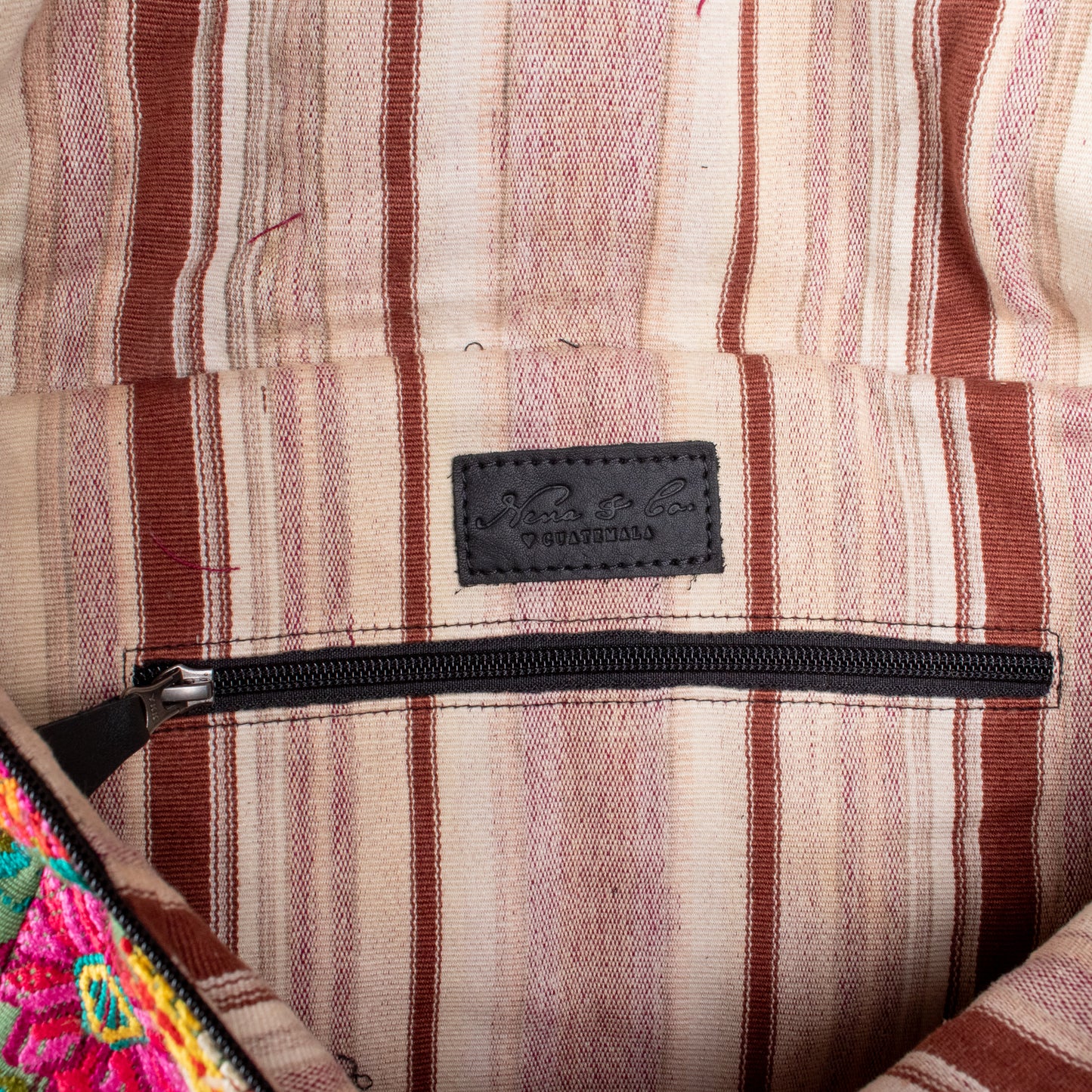 ETHAN BAG - OOAK HUIPIL - BLACK - NO. 18131