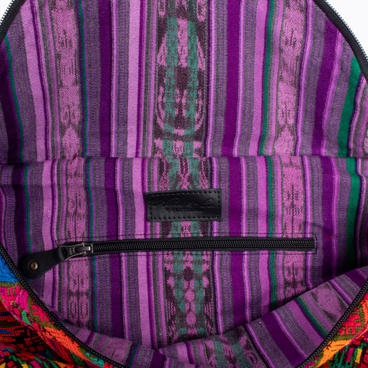 ETHAN BAG - OOAK HUIPIL - BLACK - NO. 18132