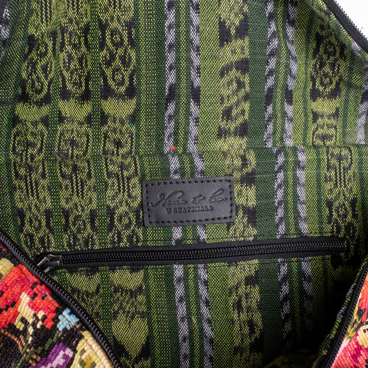 ETHAN BAG - OOAK HUIPIL - BLACK - NO. 18136