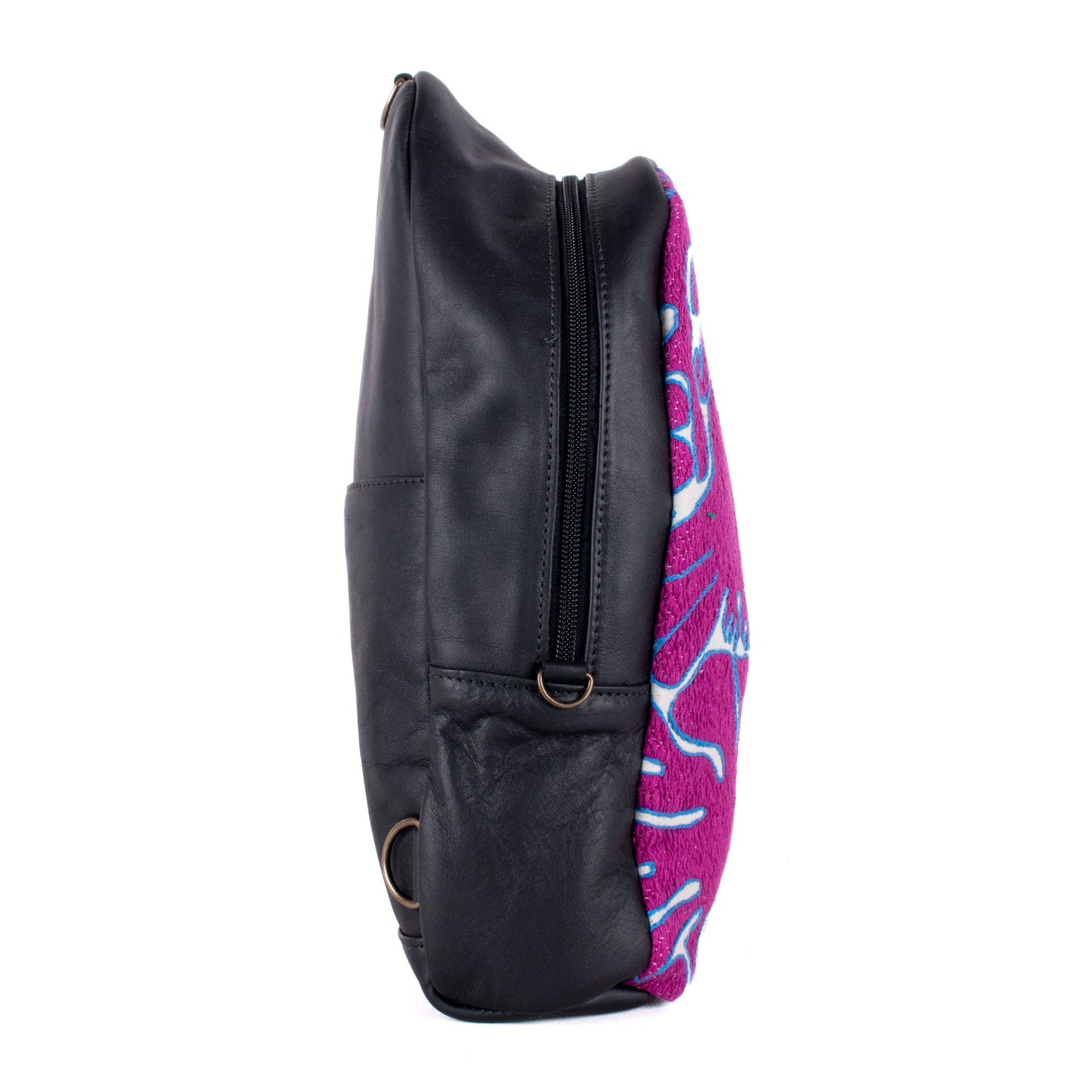 CROSSBODY SLING 2.0 - LARGE - OTOMÍ TEXTILE - BLACK - NO. 18195