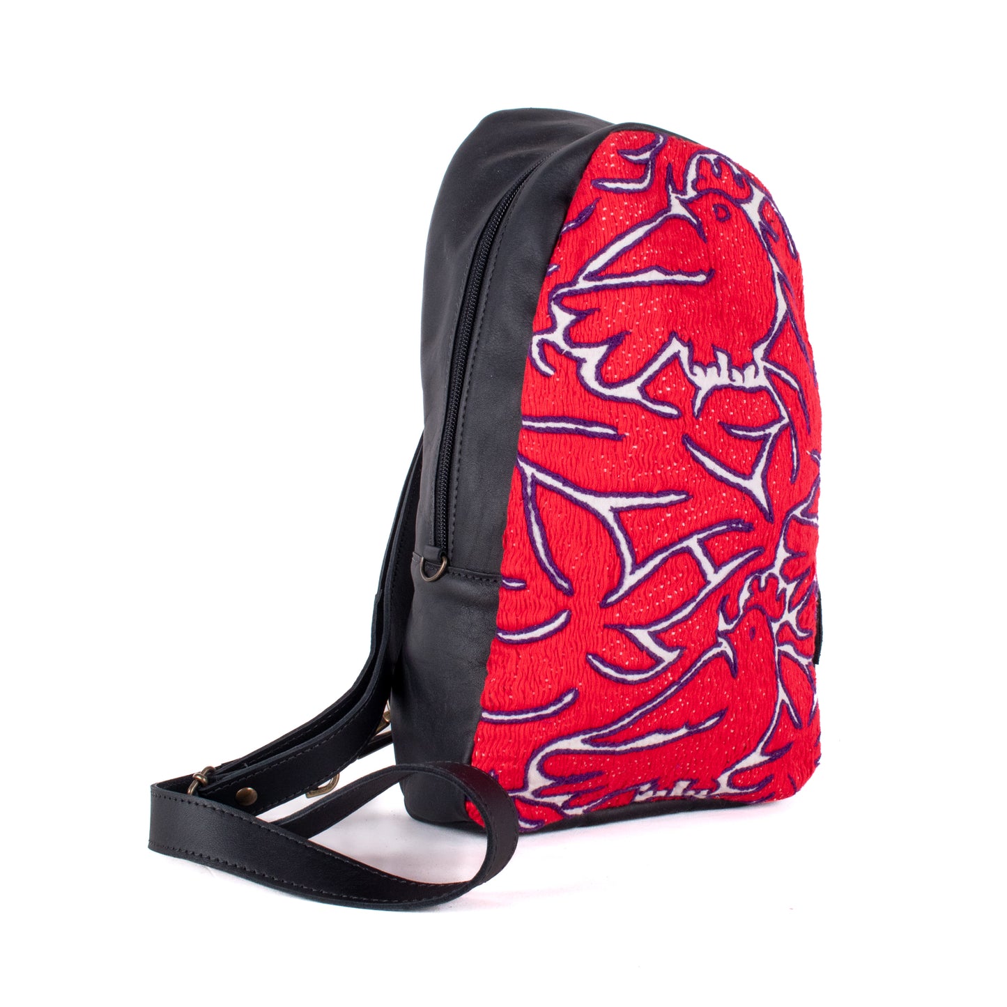 CROSSBODY SLING 2.0 - LARGE - OTOMÍ TEXTILE - BLACK - NO. 18196