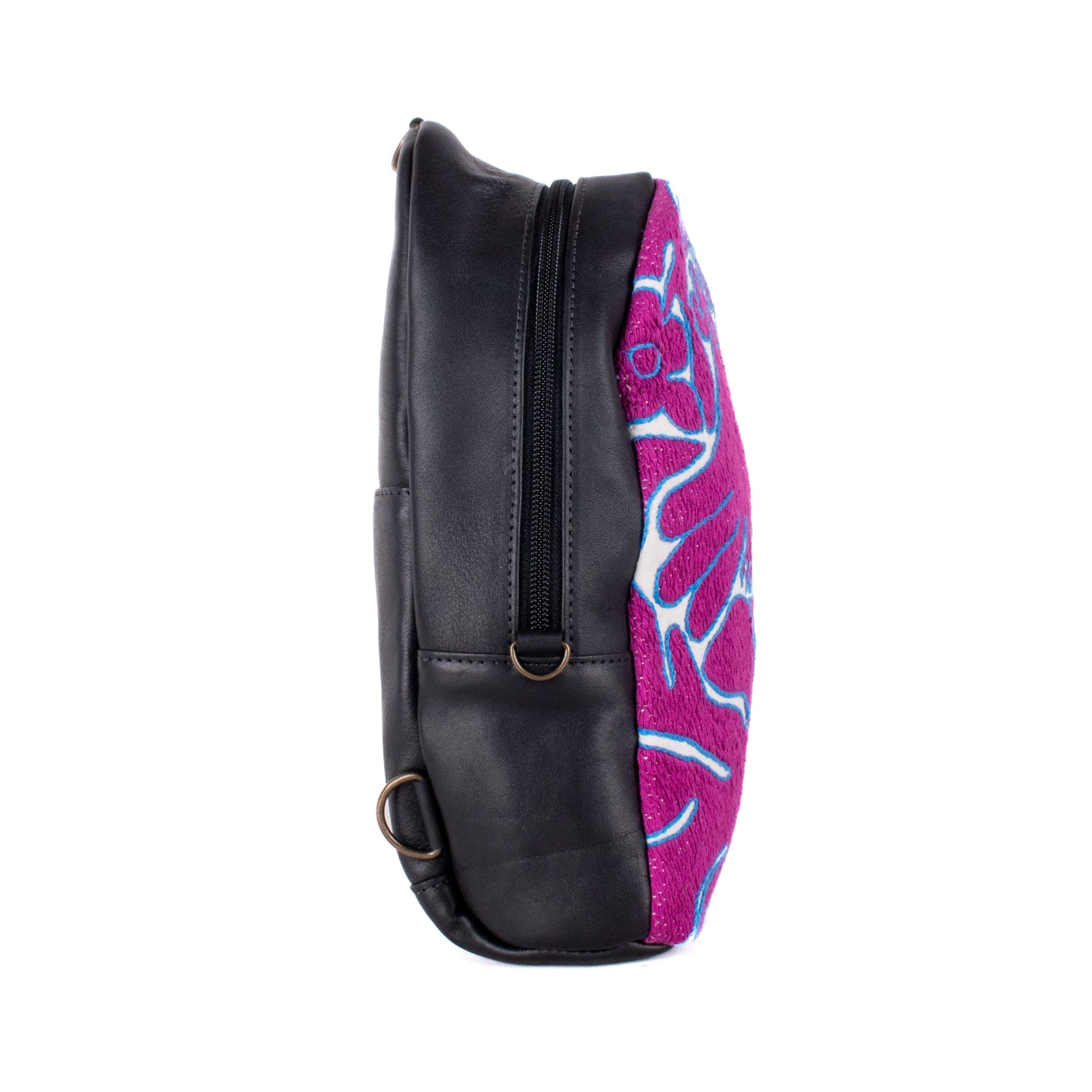 CROSSBODY SLING 2.0 - OTOMÍ TEXTILE - BLACK - NO. 18197