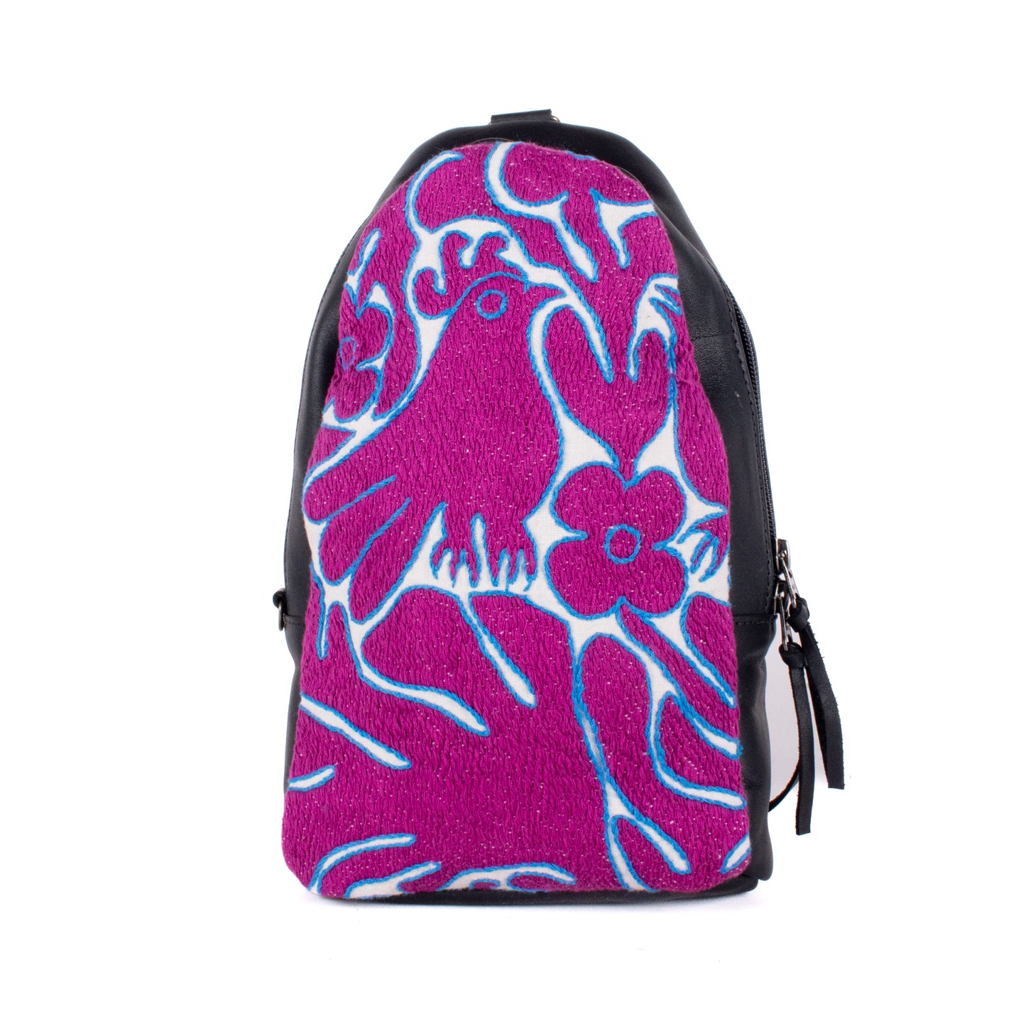CROSSBODY SLING 2.0 - OTOMÍ TEXTILE - BLACK - NO. 18197
