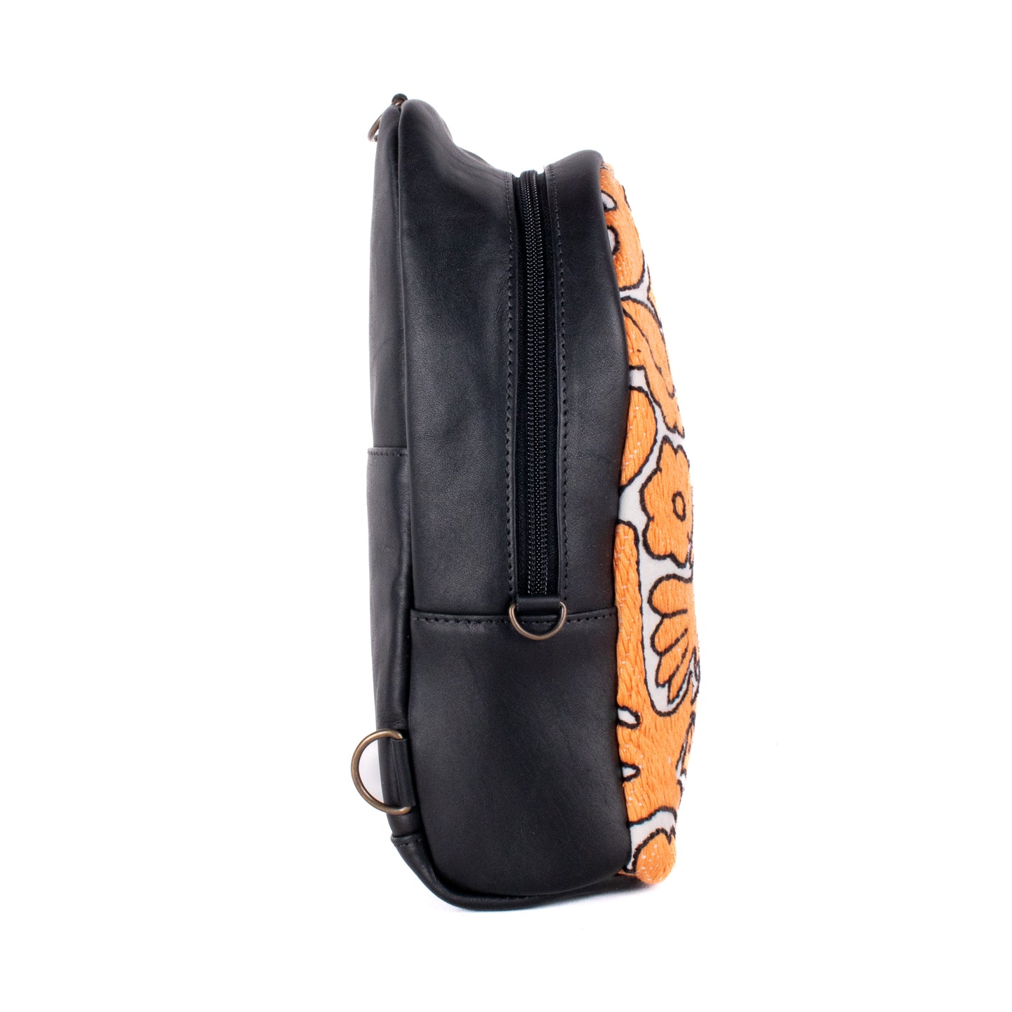 CROSSBODY SLING 2.0 - OTOMÍ TEXTILE - BLACK - NO. 18198