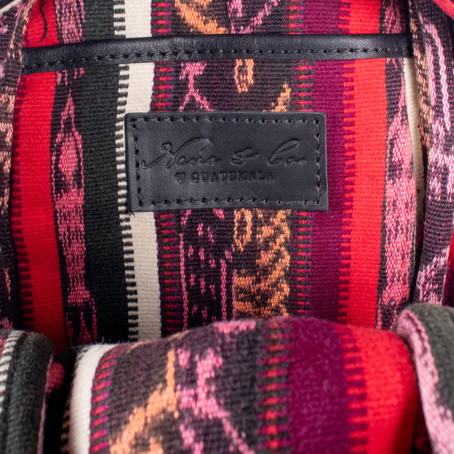 CROSSBODY SLING 2.0 - SMALL - OTOMÍ TEXTILE - BLACK - NO. 18199