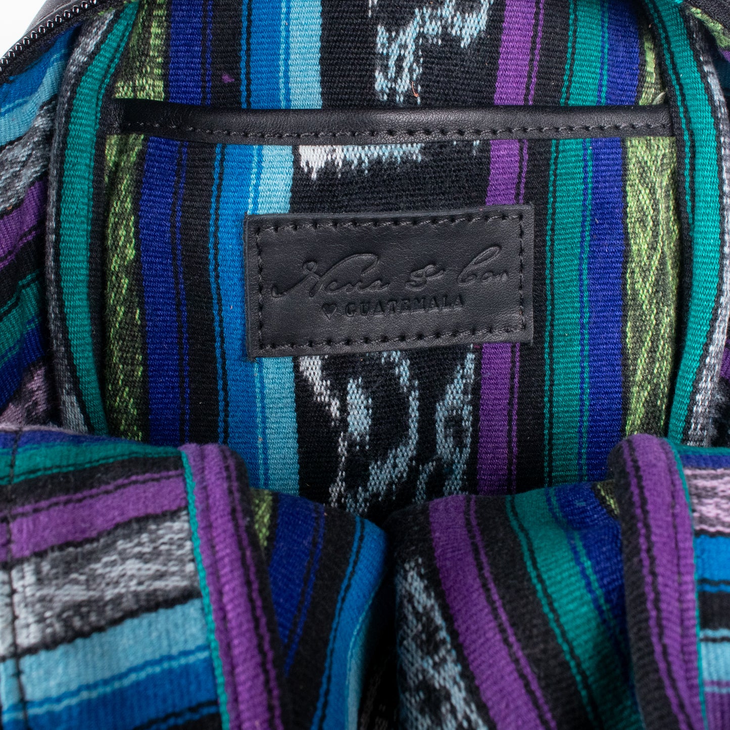 CROSSBODY SLING 2.0 - SMALL - OTOMÍ TEXTILE - BLACK - NO. 18200