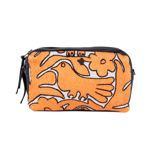 WANDER CROSSBODY SET - OTOMÍ TEXTILE - BLACK - NO. 18203