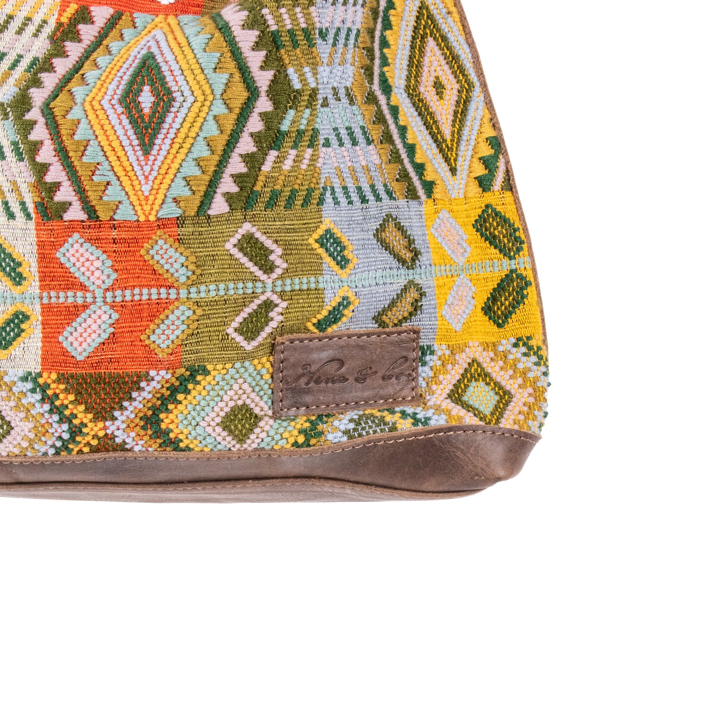 PENELOPE BAG - H&S WHEAT - FOSSIL - NO. 18210