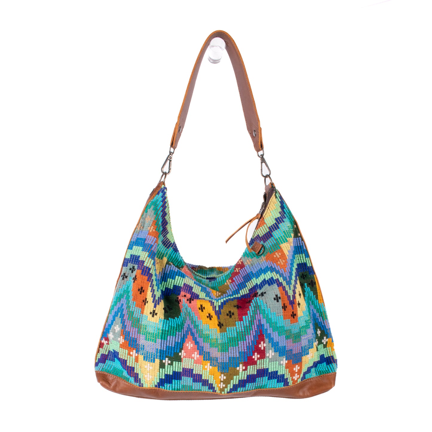PENELOPE BAG - H&S MOON & STARS - CAFE - NO. 18213