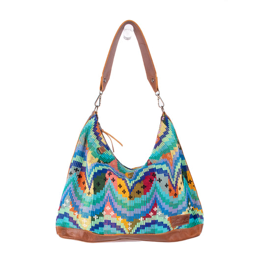 PENELOPE BAG - H&S MOON & STARS - CAFE - NO. 18213