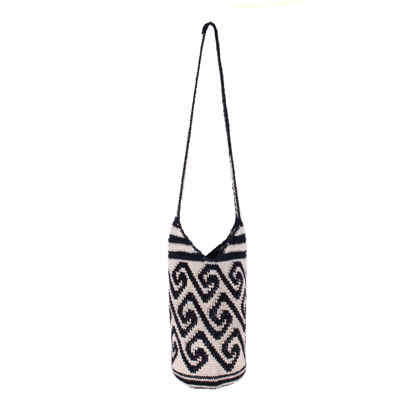 CROCHETED SHOULDER BAG - NO. 18224