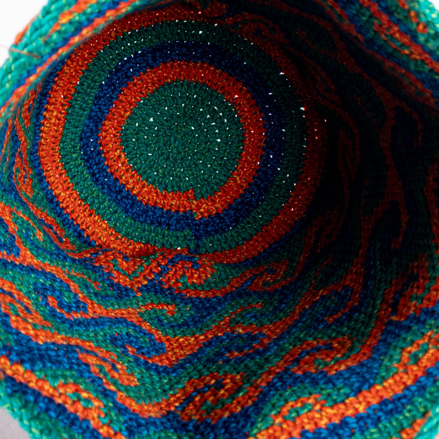 CROCHETED SHOULDER BAG - NO. 18225