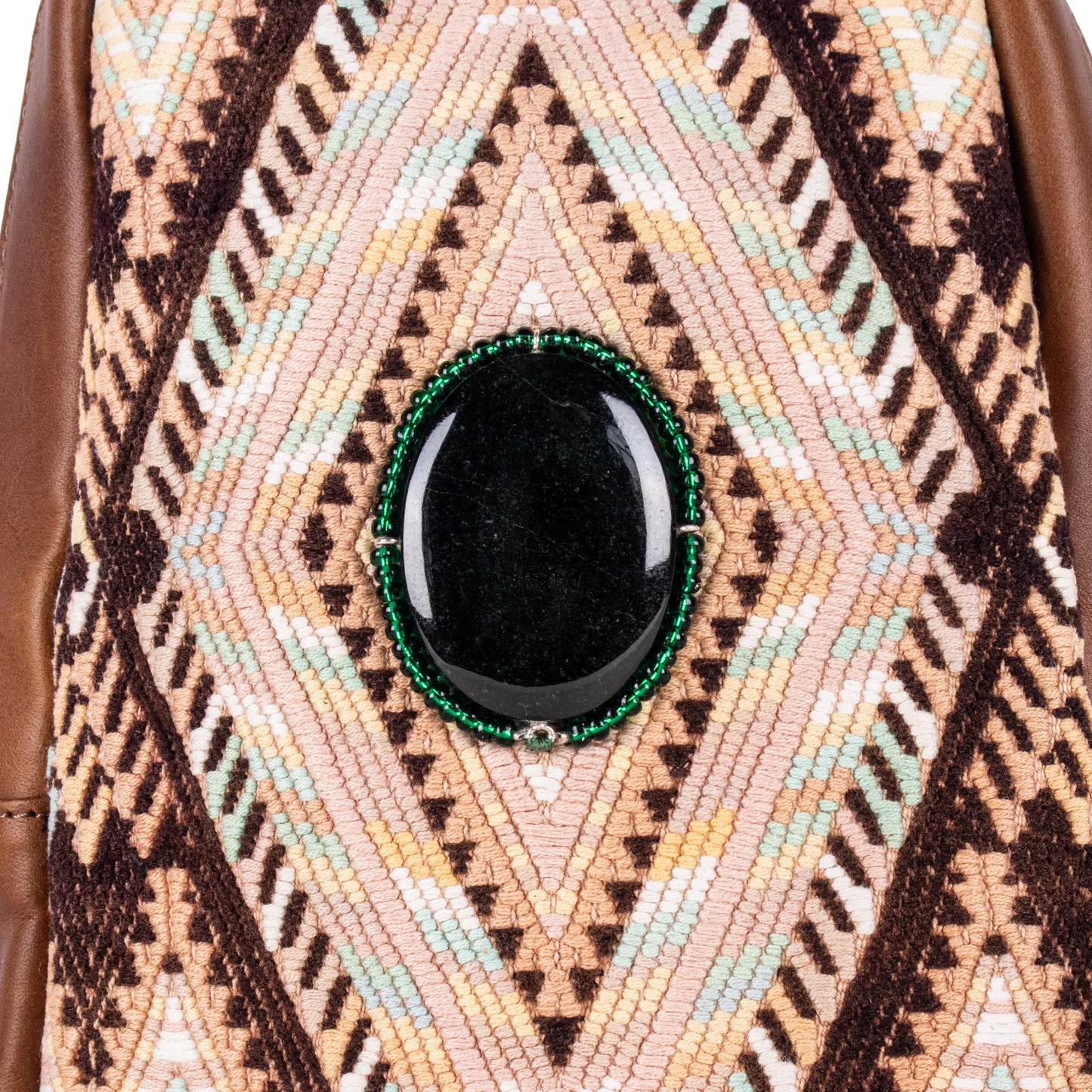 CROSSBODY SLING 2.0 - JADE - OOAK - CAFE - NO. 18231