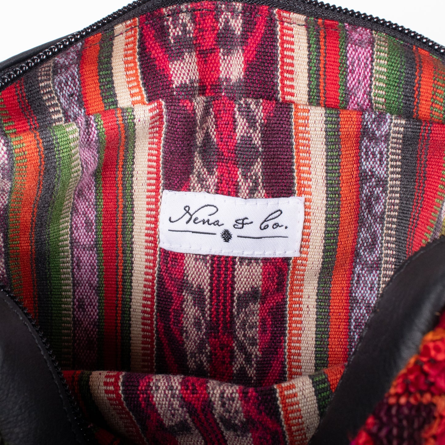 LARGE WANDER SET - JADE - OOAK HUIPIL - BLACK - NO. 18236