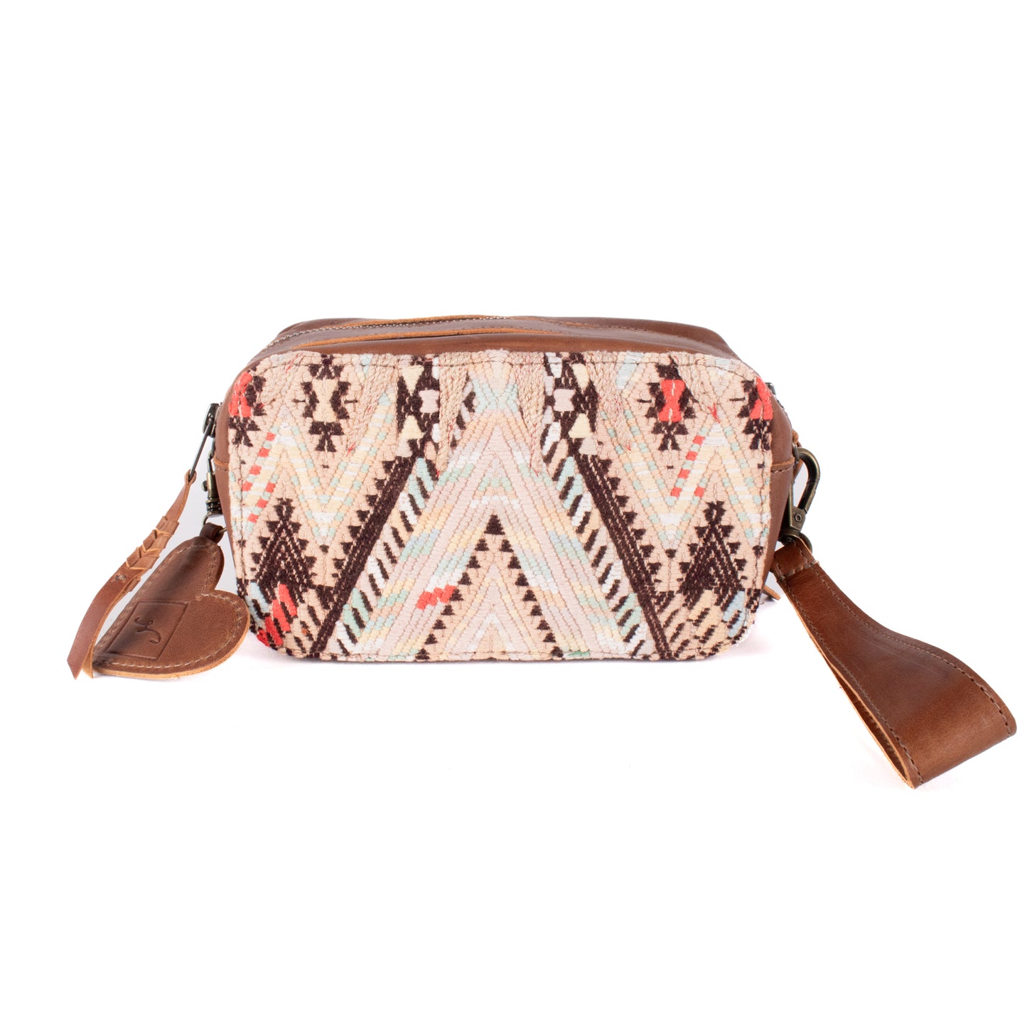 ESSENTIALS BAG - OOAK HUIPIL - CAFE - NO. 18244