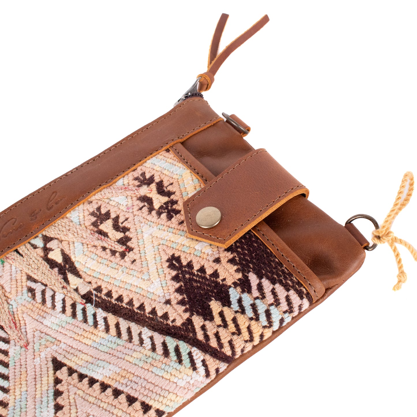 EVERYTHING CLUTCH - OOAK HUIPIL - CAFE - NO. 18245