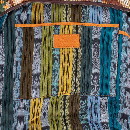 PENELOPE BAG - H&S MOON & STARS - BOURBON - NO. 18361