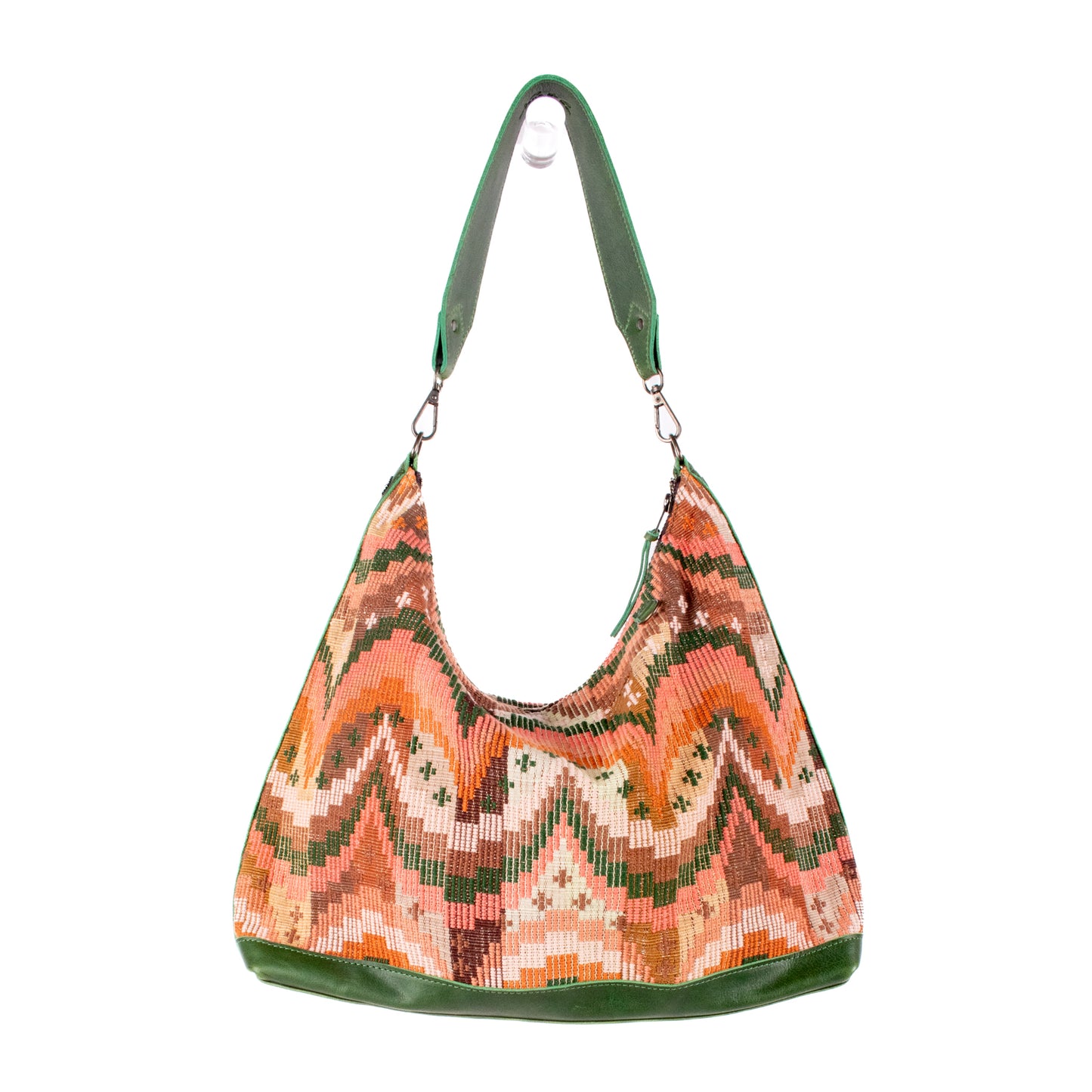 PENELOPE BAG - H&S MOON & STARS - EMERALD - NO. 18366