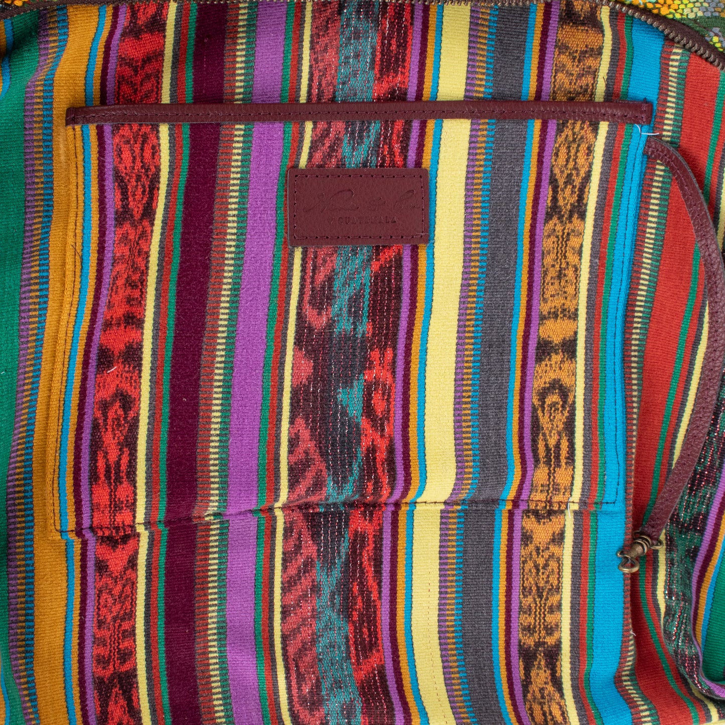 PENELOPE BAG - H&S WHEAT - AMARANTH - NO. 18369