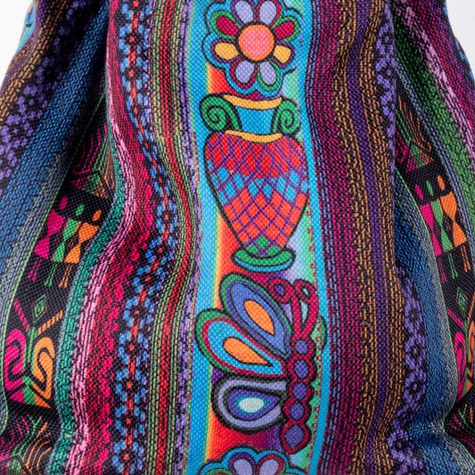 DRAWSTRING BUCKET BAG - CORTE - BLACK - NO. 18457