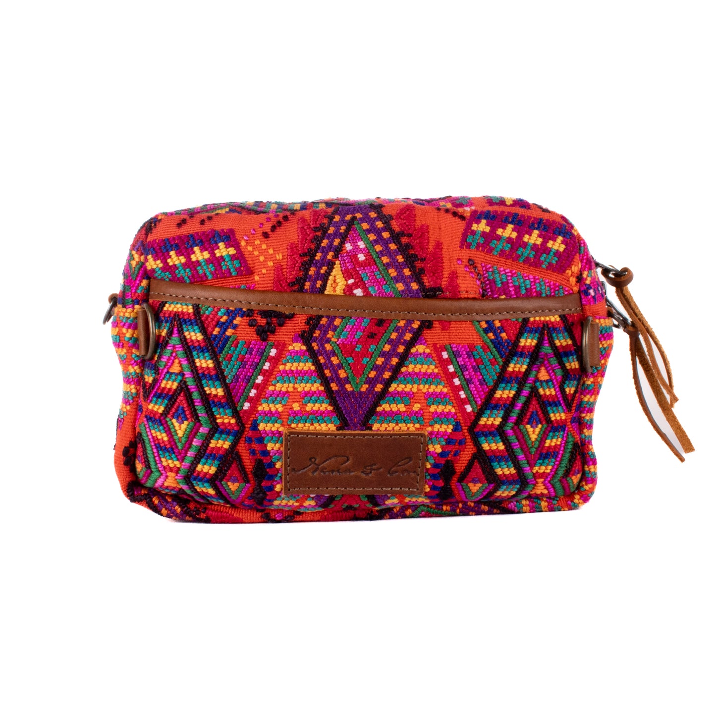WANDER BAG - OOAK HUIPIL - CAFE - NO. 18520