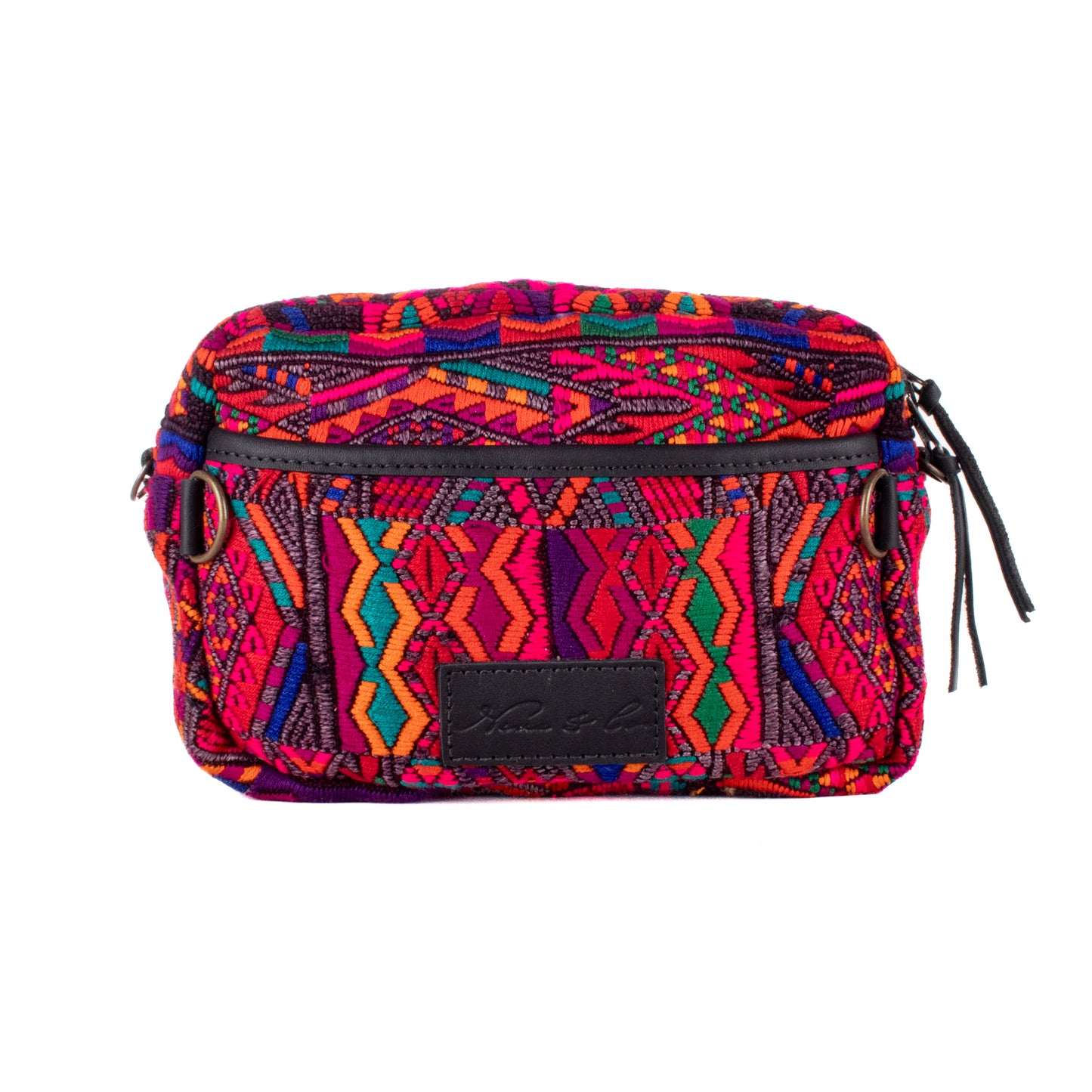 WANDER BAG - OOAK HUIPIL - BLACK - NO. 18527