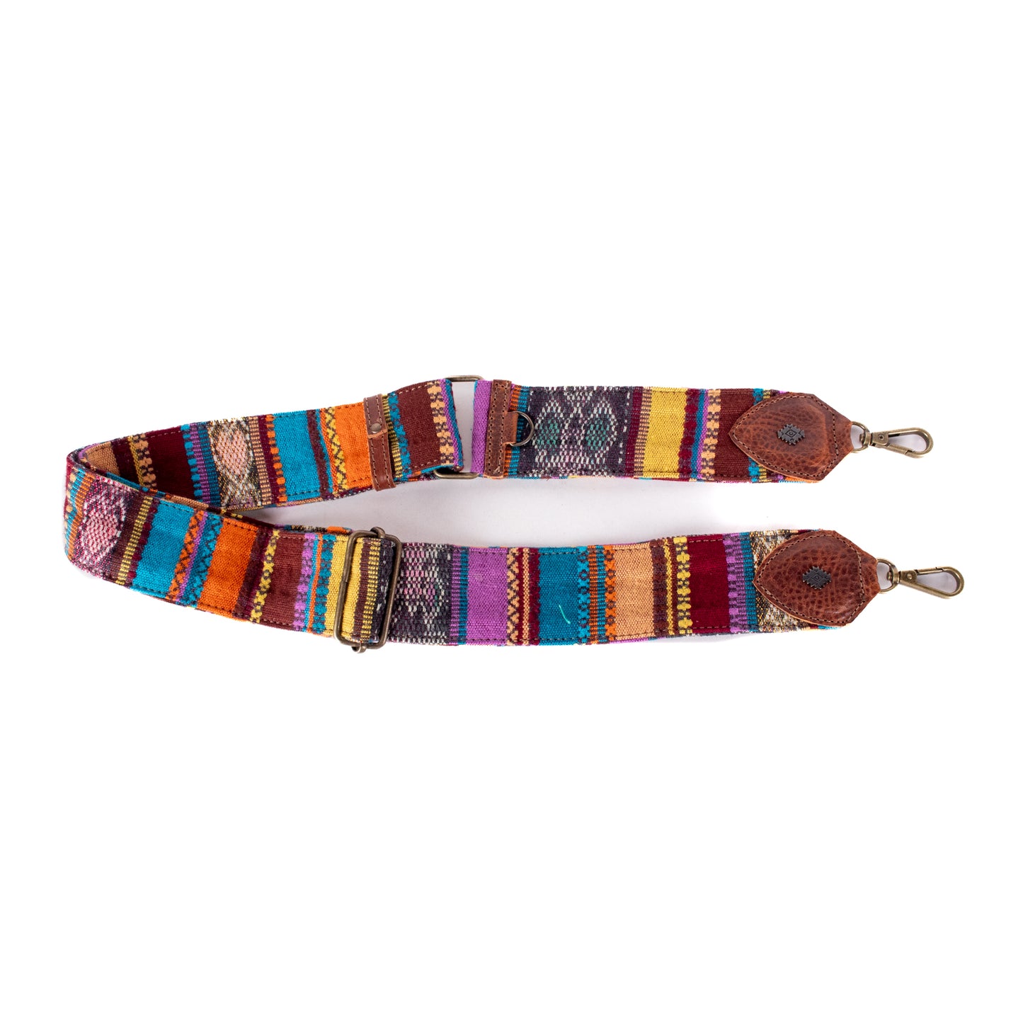 WANDER CROSSBODY SET - OOAK HUIPIL - HONEY - NO. 18561