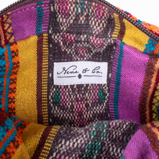 WANDER CROSSBODY SET - OOAK HUIPIL - HONEY - NO. 18561