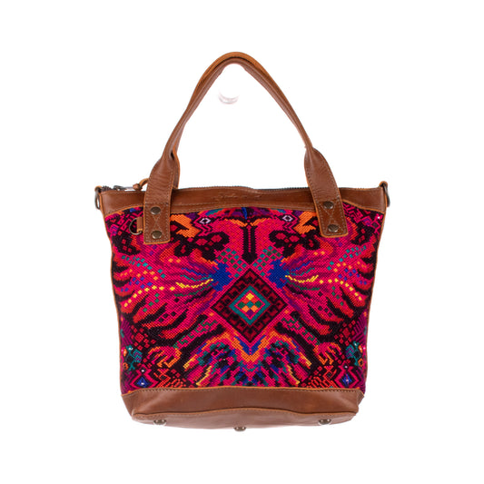 POCKETLESS MINI TPB - OOAK HUIPIL - CAFE - NO. 18678