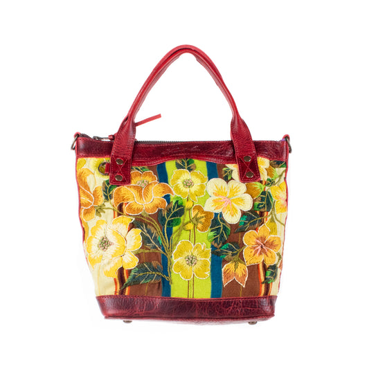 POCKETLESS MINI TPB - OOAK HUIPIL - SAFRON - NO. 18685